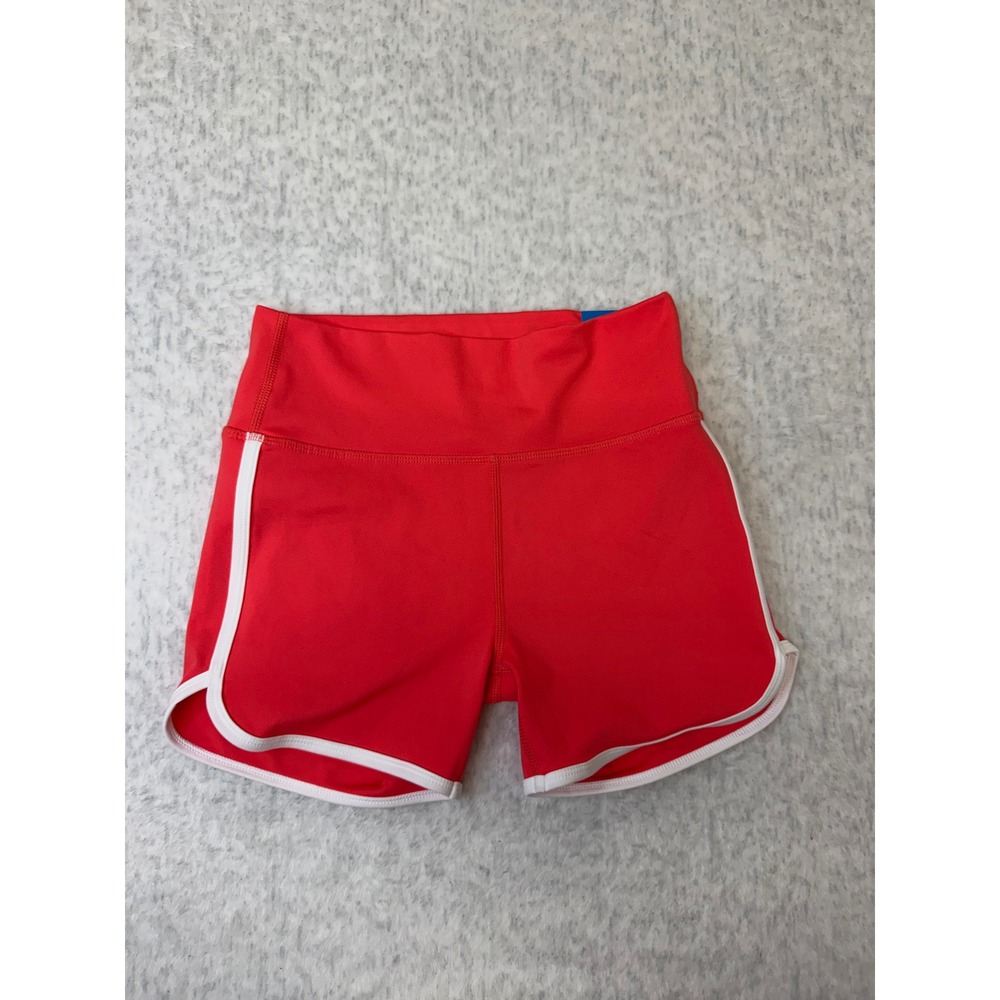 DSG Girls XL Bound Momentum High-Rise Shortie Cabana Coral Red 3 Inch Shorts NEW